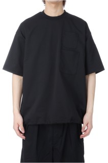 TECH W/POCKET CREW TEE - BLACK (BE-32025)