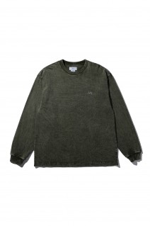 GDYE HEAVY WEIGHT L/S TEE - GREEN (ACY-24AW-006)