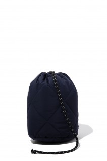 KK DRAWSTRINGS POUCH - D.NAVY (ACY-24AW-021)