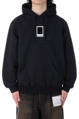 CHEKI RAINBOW-FILM HOODIE - BLACK (25SS32CS368)