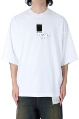 CHEKI RAINBOW-FILM T-SHIRT - WHITE (25SS31CS369)