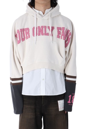 ONLY FANS HOODIE - WHITE (25SS39CS374)