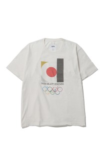 DOUBLET2025SS LOGO T-SHIRT - WHITE (25SS46CS383)