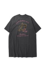 DOUBLET PFW TOUR T-SHIRT - BLACK (25SS30CS367)