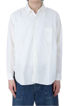 Regular Collar Long Sleeve Shirt  - Off (SHLM-108-CL)