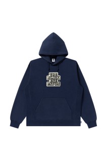 NOTEPAD OG LABEL HOODIE - NAVY (BEPFW24CS25)