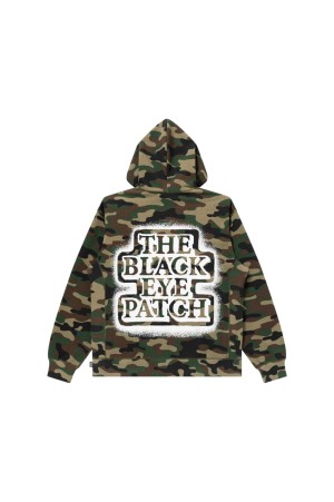 SPRAYED OG LABEL HOODIE - CAMO (BEPFW24CS29)