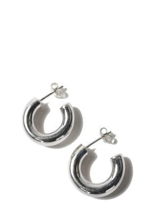 Middle Hoop Pierce (Silver925) -SILVER (12290902)