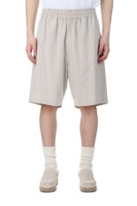 Silk Noil Viscose Sleeping Easy Shorts - BEIGE (GU251-40049)