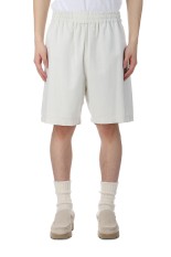 Silk Noil Viscose Sleeping Easy Shorts - ECRU (GU251-40049)