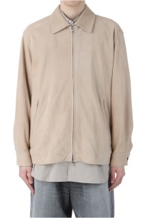 Goat Suede Blouson - BEIGE (GU251-30249)