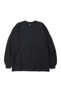 Heavy Weight L/S Oversized Tee - BLACK (GM251-70204B)