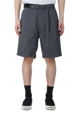 Solotex Twill Wide Chef Shorts - GRAY (GM251-40328B)