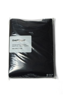 2-Pack Crew Neck Tee - BLACK (GU251-70101B)