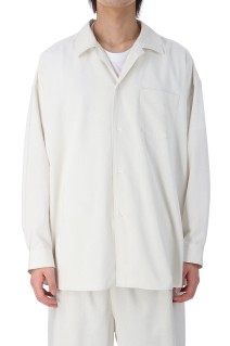 Silk Noil Viscose Sleeping Shirt - BEIGE (GM251-50047)