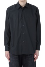 Broad Regular Collar Shirt - BLACK (GM251-50005B)
