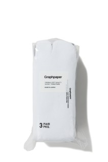 Graphpaper TABI  3-Pack Socks - MONOTONE (GU251-90228B)