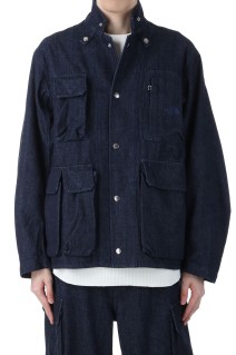 Denim Stroll Field Jacket - Indigo (N25SA001)