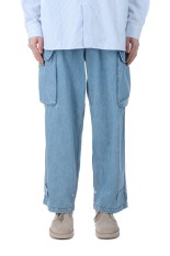 Denim Stroll Field Pants - INDIGO BLEACH (N25SC002)