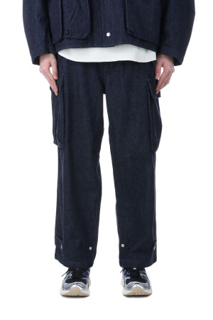 Denim Stroll Field Pants - INDIGO (N25SC002)