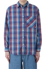 Flannel Field Work Shirt - Red (N25SG012)
