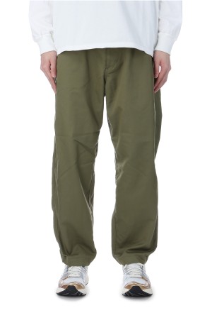 COOLMAX Chino Wide Tapered Pants - KHAKI GREEN (N24FC011)