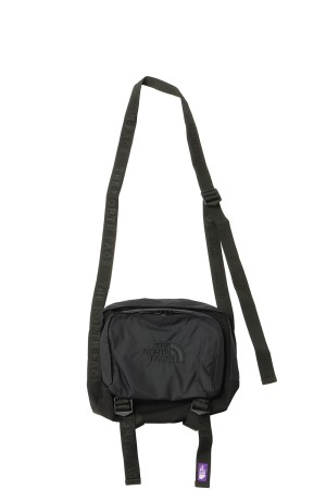 CORDURA Nylon Shoulder Bag - BLACK (N25SO105)