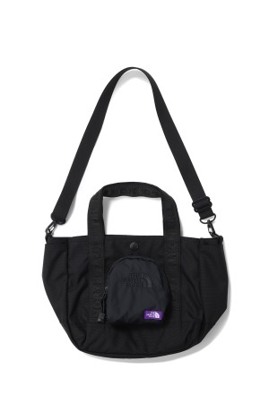 CORDURA Nylon Shoulder Tote Bag - Black (N25SO020)