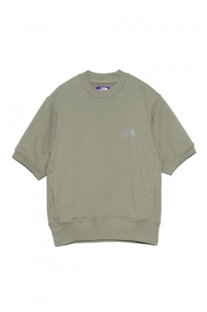 11oz Field Short Sleeve Sweatshirt - Sage Green (N25SH042)