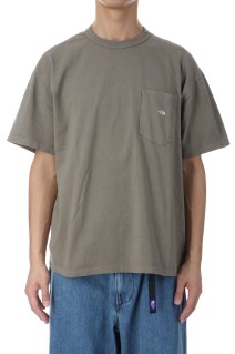 7oz Pocket Tee - Cedar / Off White (N25SI102)