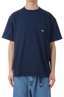 7oz Pocket Tee - Navy / Off White (N25SI102)