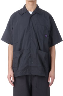Nylon Taffeta Field S/S Shirt - Asphalt Gray (N25SG055)