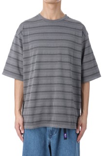 Jacquard Field Tee - Asphalt Gray (N25SH057)