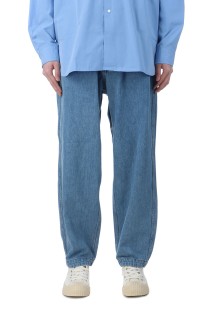 Denim Wide Tapered Field Pants - Indigo Bleach (N25SC108)