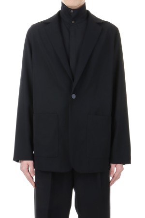 RELAXED SHOULDER JACKET / BLACK (IH-25SS-J030-NDK)