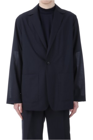 RELAXED SHOULDER JACKET / NAVY (IH-25SS-J030-WR)