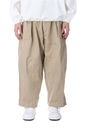 BALLOON BAKER PANTS - BEIGE (25SS_11_1006SSBALOONPT01)