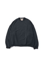 Double SP Finished Crew-Neck Sweat - BLACK (RN6020SDO)