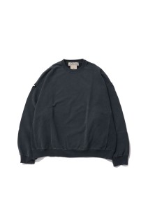 Double SP Finished Crew-Neck Sweat - BLACK (RN6020SDO)