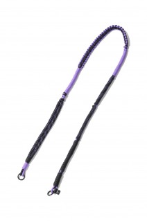 【 WILD THING / A SCENE 】DESIGN  PARACORD SHOULDER - PURPLE / BLACK