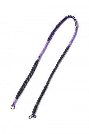 【 WILD THING / A SCENE 】DESIGN  PARACORD SHOULDER - PURPLE / BLACK