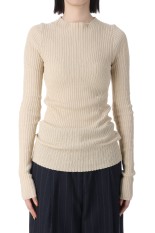 Boatneck Rib Knit -NATURAL (12510505)
