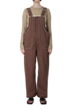 Frontzip Cotton Salopette -MOCA (12510306)