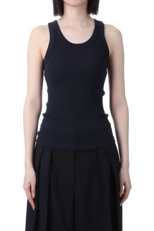 Seamless Rib Tanktop -NAVY (12510607)