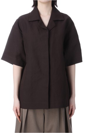 Halfsleeve Box Shirts -CHOCOLATE (12510423)