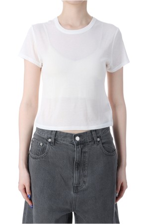 Compact Sheer T-shirts -WHITE (12420612)