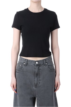 Compact Sheer T-shirts -BLACK(12420612)