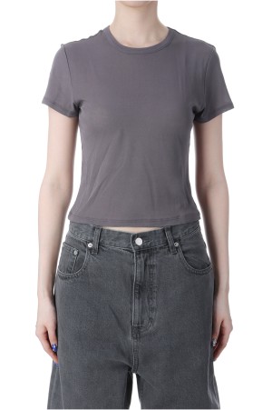 Compact Sheer T-shirts -S/BLUE (12420612)