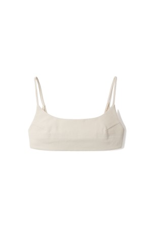 Back Gather Bustier -ECRU(12420419)