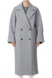 Super140 long coat -BLACK (21242165201)